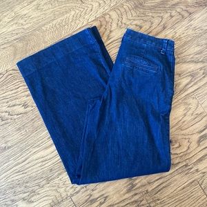 Women’s A New Day Wide Leg Trouser Jeans. Stretch. Size 4.
